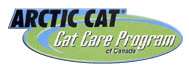 Artic Cat® Cat Care Program of Canada Logo